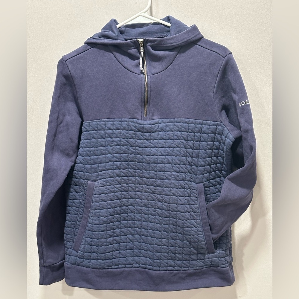 Columbia Women's Navy Blue Quilted Hoodie